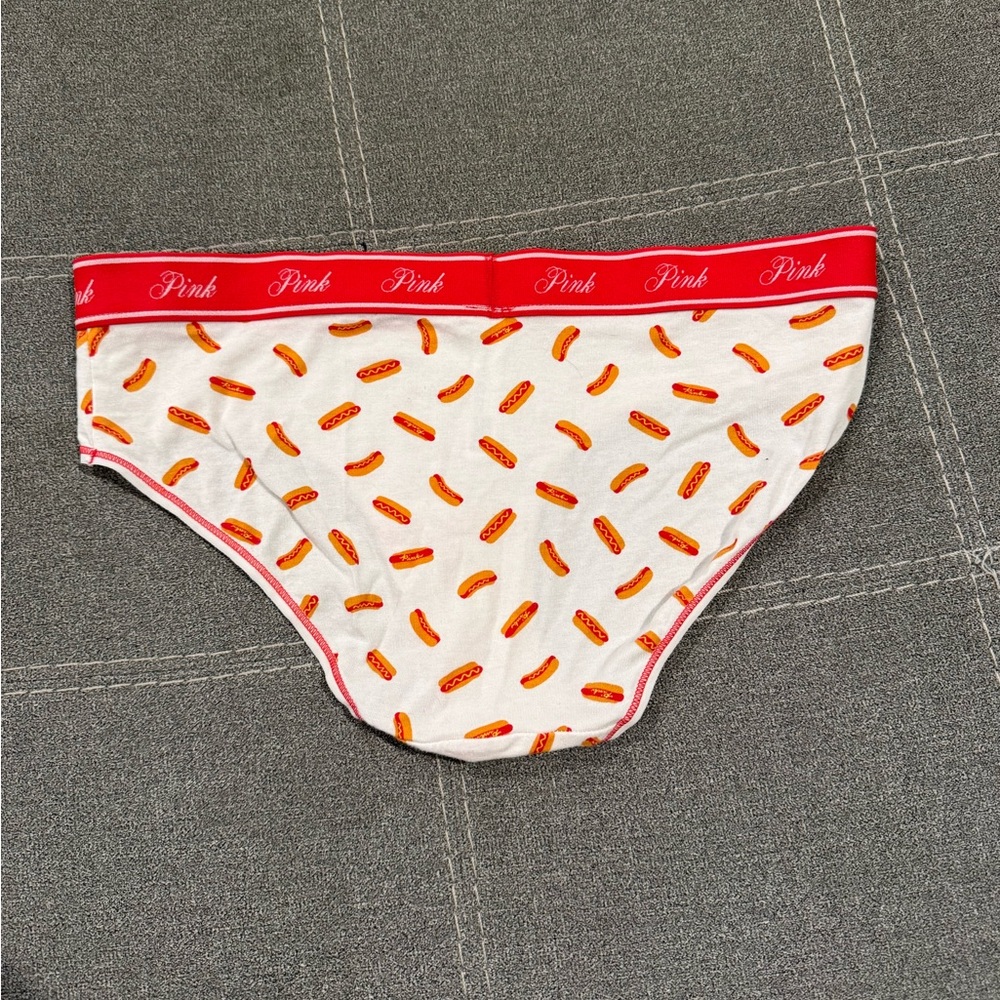 Hot Dog PINK Victoria Secret Full Coverage Underwear
